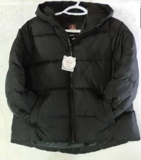 Swisstech Youth Size 10/12 Plus Black Hooded Puffer Jacket