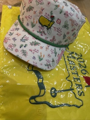 Masters 2026 Ladies Fit Floral Golf Holes Hat/Cap Authentic