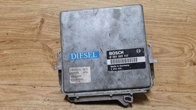 BMW 5 E34 Motorsteuergerät 0281001117 2.50 Diesel 105kw 1992 36636442