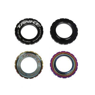 Für ROTOR Centerlock Lockring Abdeckung 43x8mm Aluminiumlegierung 10g schwarz R
