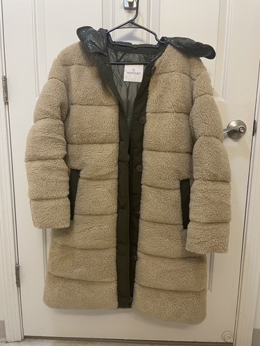 moncler charamillon teddy down jacket
