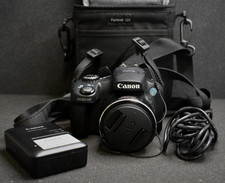 Canon PowerShot SX50 HS Digital Camera Bundle OEM Battery/Charger Lowepro Case
