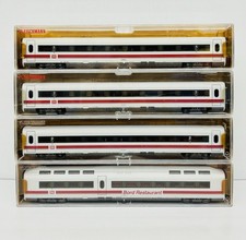Fleischmann HO ICE 1 DB AG Passenger Car Set 4441 4442 4444 4446 K