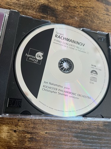 Rachmaninov Piano Concerto No. 3 Rhapsody Theme of Paganini CD - Imagen 4 de 5