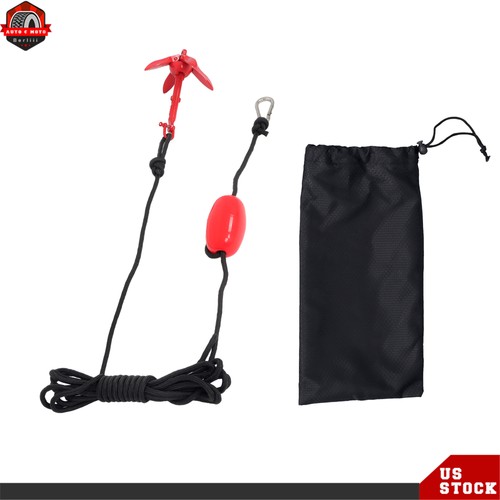 Boat Marine 0,7KG Set di Ancoraggio Pieghevole Canoa Kayak Zattera Rosso 1 Confezione - Foto 1 di 10