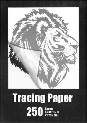 Tenare 250 Sheets Tracing Paper for Drawing Light up Tracing Paper Pad Transluce