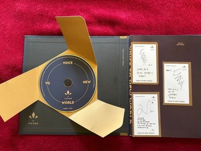 2 VICTON Albums READY + VOICE TO NEW WORLD CDs, Photo Books, Photo Cards K-POP