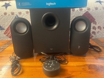 Logitech Z407 Bluetooth Computer Speakers with Subwoofer and Wireless Control