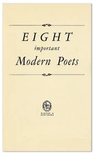 Harper & Brothers. Eight Important Modern Poets. 1st ed., ca. 1931. Prospectus