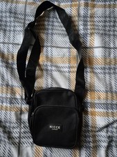Unisex Black NICCE Reno Shoulder Crossbody Bag - Brand New With Tags Sustainable