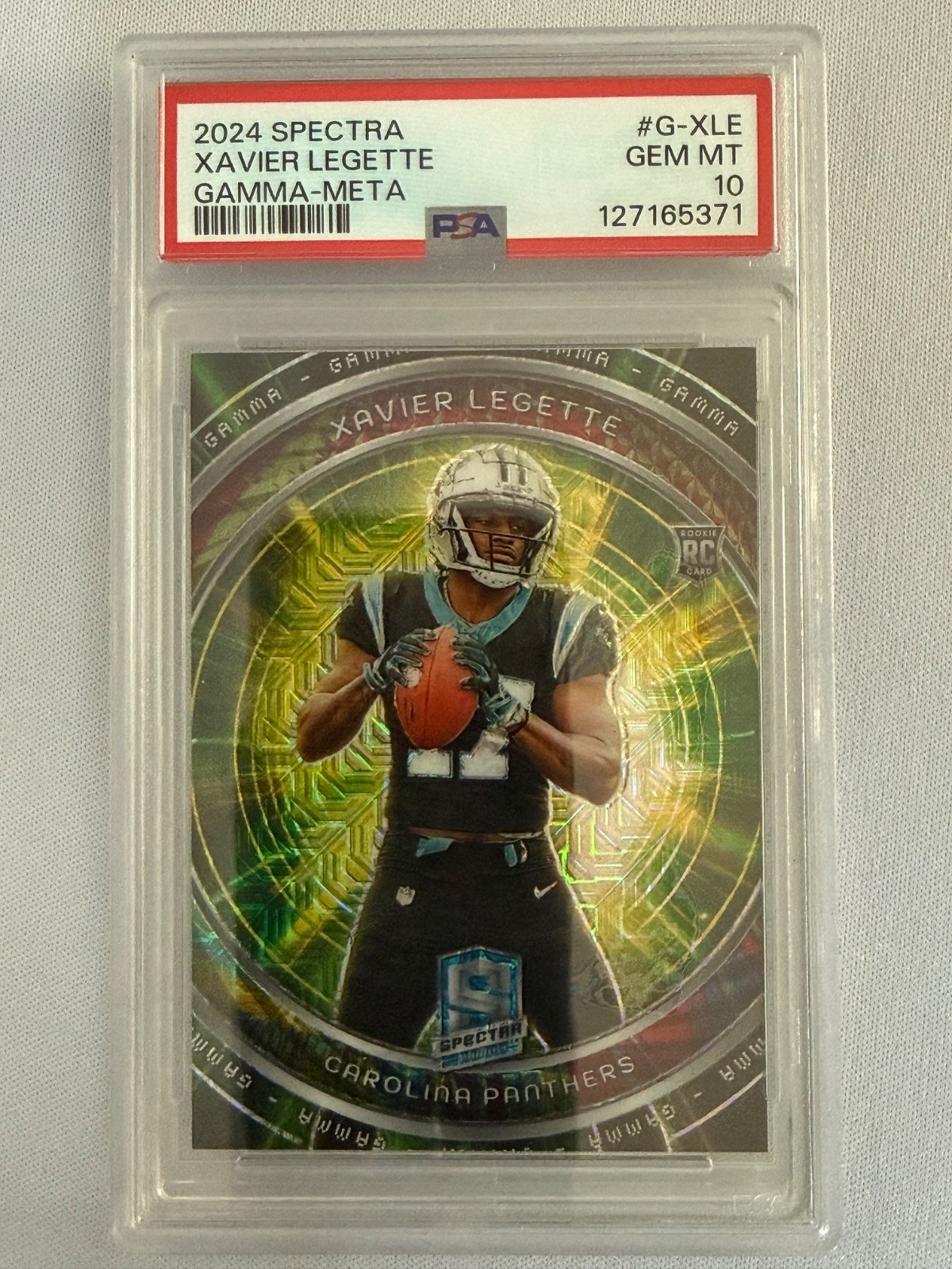 Xavier Legette Panini Spectra Gamma #GXLE Meta