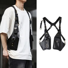 Anti-Theft PU Leather Concealed Underarm Shoulder Holster Phone Bag Case/Wallet