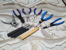 Jewelry Tools Kit with Pliers Cutters Punches for Beading  Craft Work