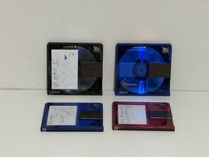Lot de 5 minidisques Sony, 80 minutes, sous scellés | MD
