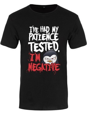 Psycho Penguin Patience Herren T-Shirt Premium schwarz