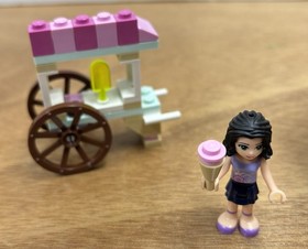 LEGO FRIENDS 4 SET LOT: Andrea/Emma- 30106, 41316, 41334, 41344, Mostly Complete