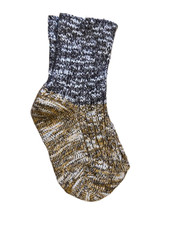 Birkenstock Boys Slub Block Crew Socks - US C9-C11