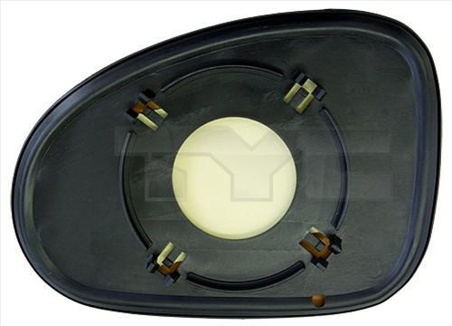 MIRROR GLASS, OUTSIDE MIRROR FOR CHEVROLET TYC 306-0026-1 - Picture 2 of 7