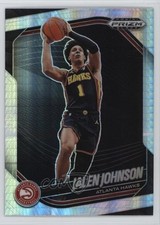 2024-25 Panini Prizm Black Hyper Prizm Jalen Johnson #100 14mf