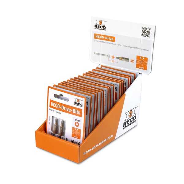 Heco Blister-Tray, HD-20, Orange (1 StüCk)-image