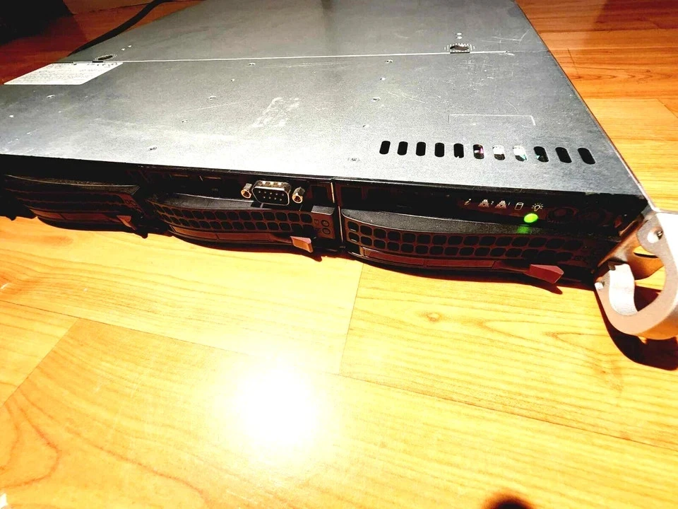 SUPERMICRO 813M-3 5017R-MTF SUPERSERVER 1U RACKMOUNT SERVER USB SATA SAS NO HDD - Image 3 of 4