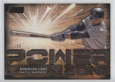 2017 Topps Stadium Club Power Zone Black 22/99 Robinson Cano #PZ-RC po7
