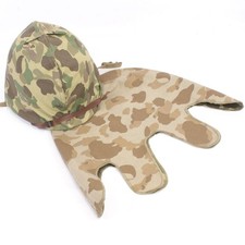 Replica WW2 Camouflage USMC Helmet Cover Light Tone AL156
