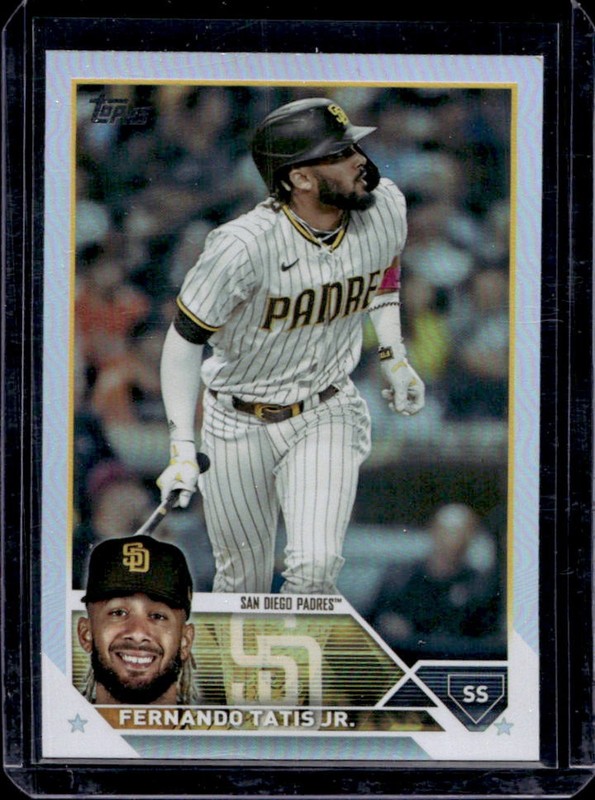 2023 Topps Fernando Tatis Jr. Rainbow Foil #23 Padres
