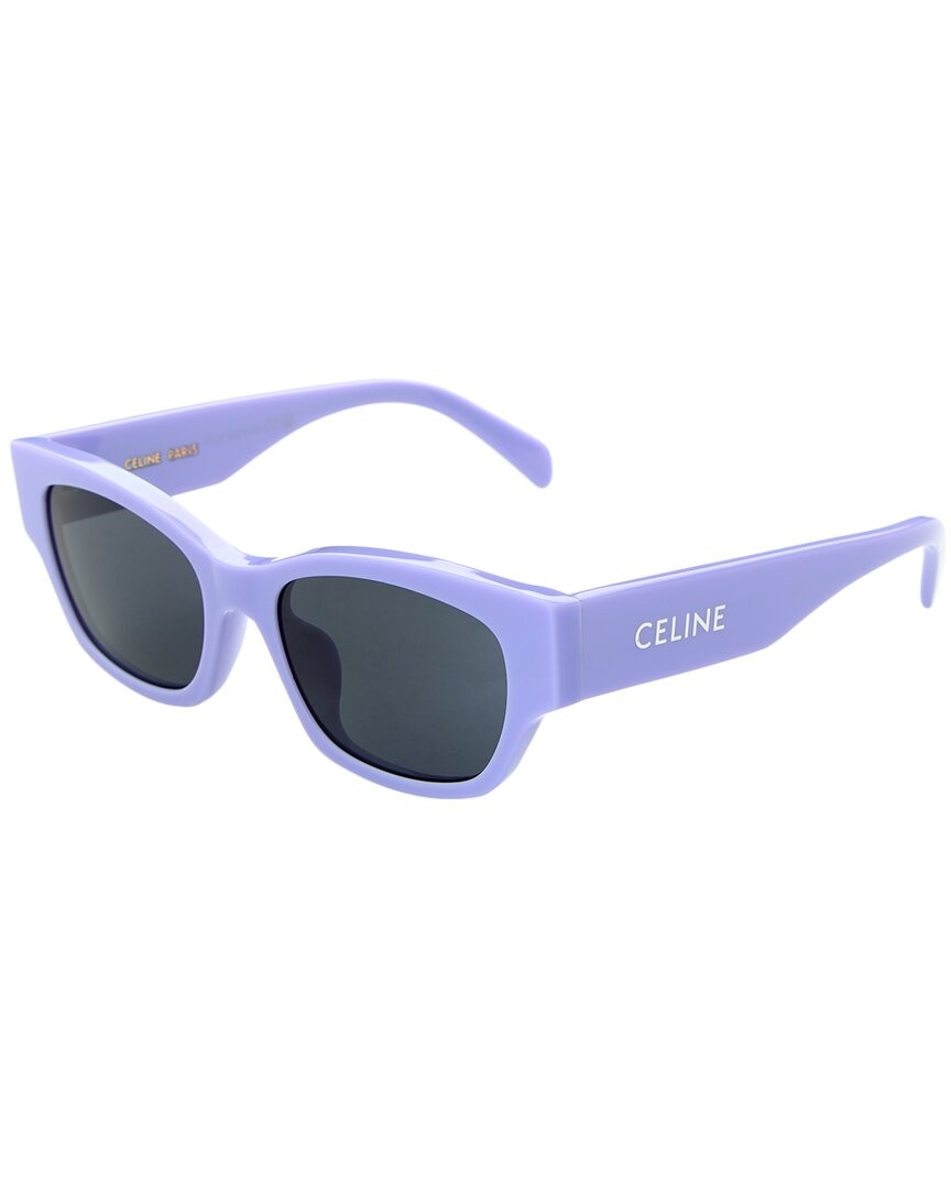 Солнцезащитные очки Celine Womens Cl40197u 54Mm Женские фиолетовые