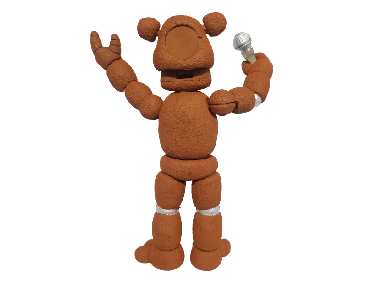 TOY MEXICAN FIGURE FREDDY COFFR FIVE NIGHTS AT FREDDY'S ANIMATRONICS 8 INCH