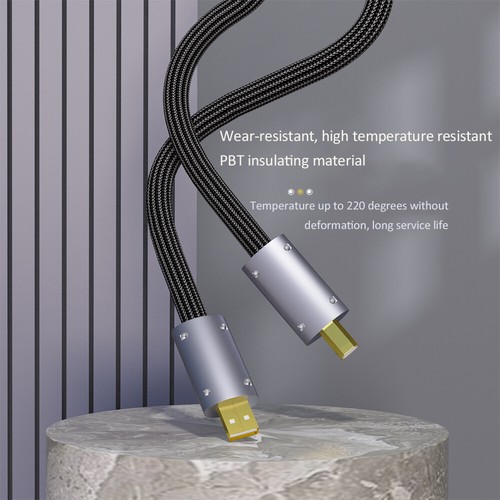 24K Gold Plated USB2.0 Plug Type A Type B Connector for HiFi Audio USB Cable ~~ - Picture 4 of 21