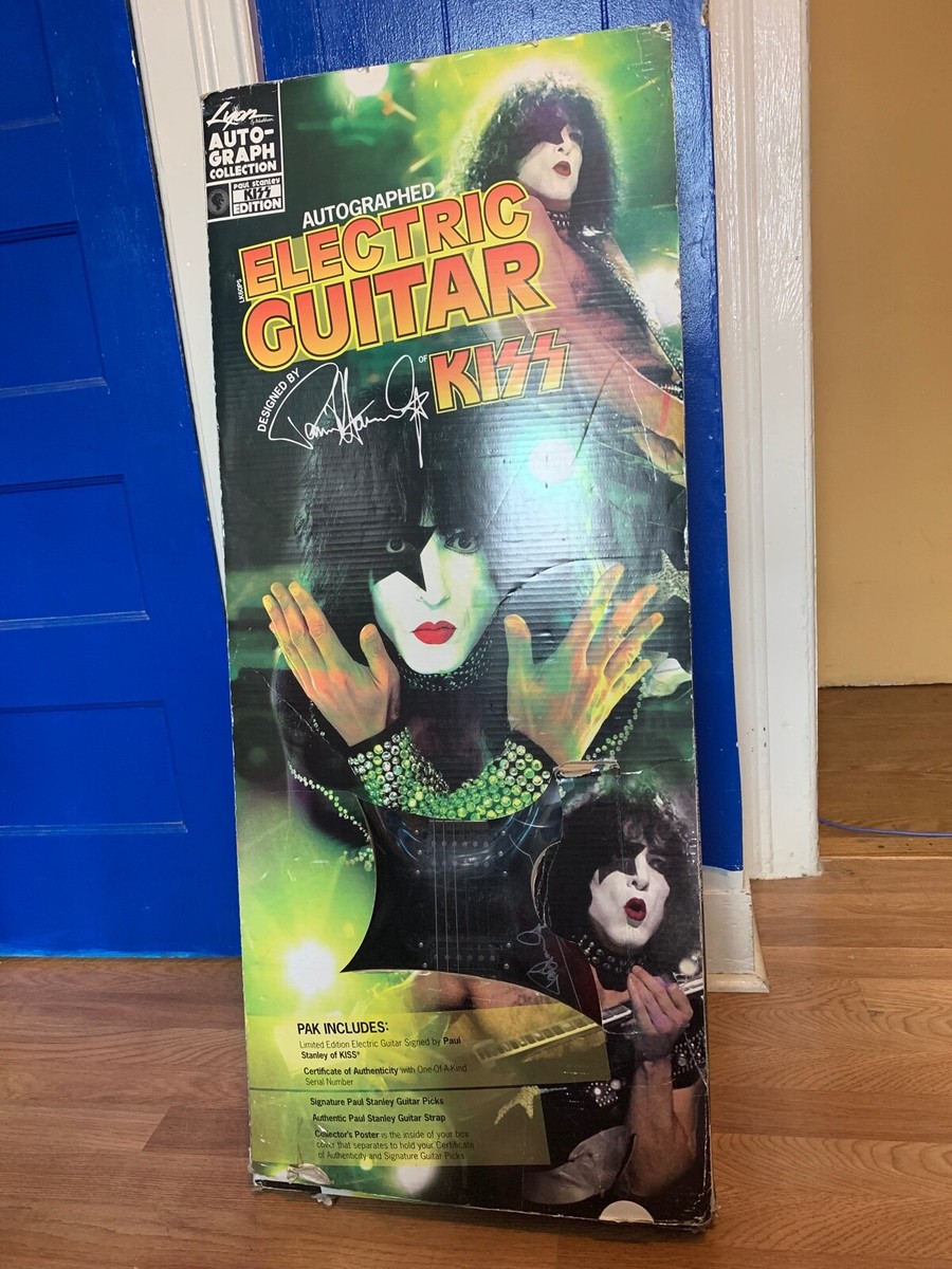 Kiss Paul Stanley Autographed Limited Edition 2006 Lyon