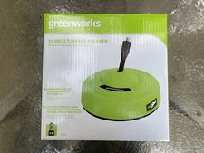 Greenworks 30012 Pressure Washer 11" Surface Cleaner Patio Driveway