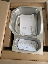 Elkay Lustertone Undermount Stainless Steel 31.5  Double Bowl Sink ELUH3221L BENT