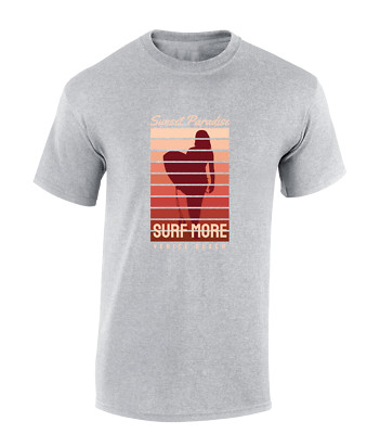 SUNSET PARADISE VENICE BEACH HERREN T-SHIRT COOL USA SOMMER FREIZEIT KLEIDUNG TOP