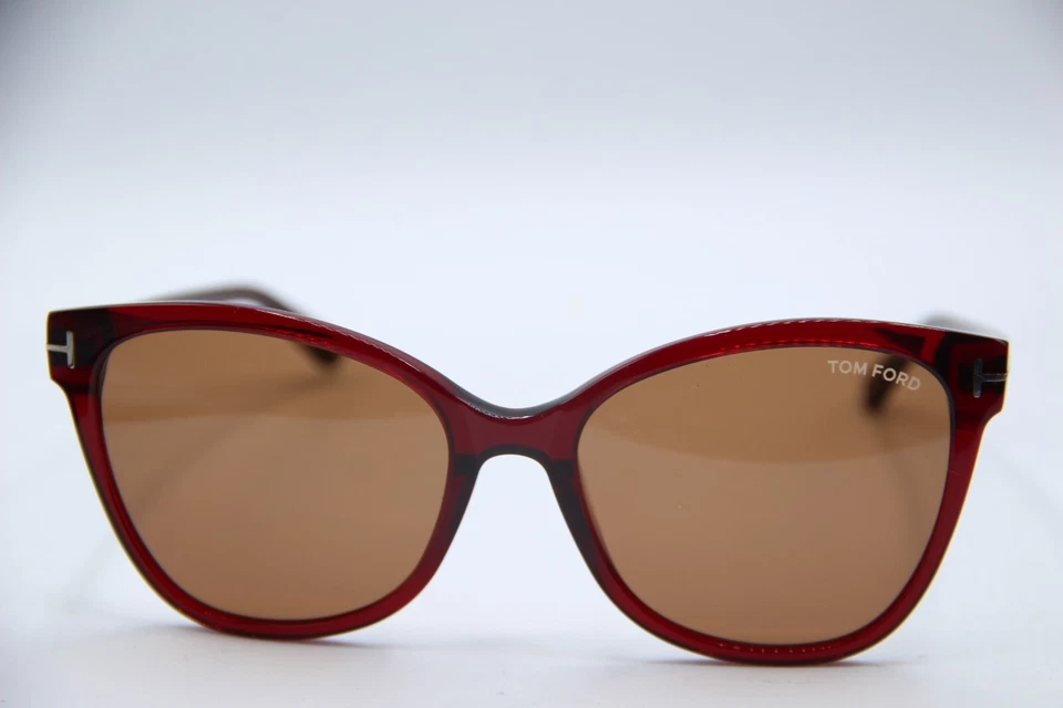 全新 TOM FORD ANI TF844 68E 水晶勃艮第正品设计师太阳镜 58-18 — 第 2/4 张图片