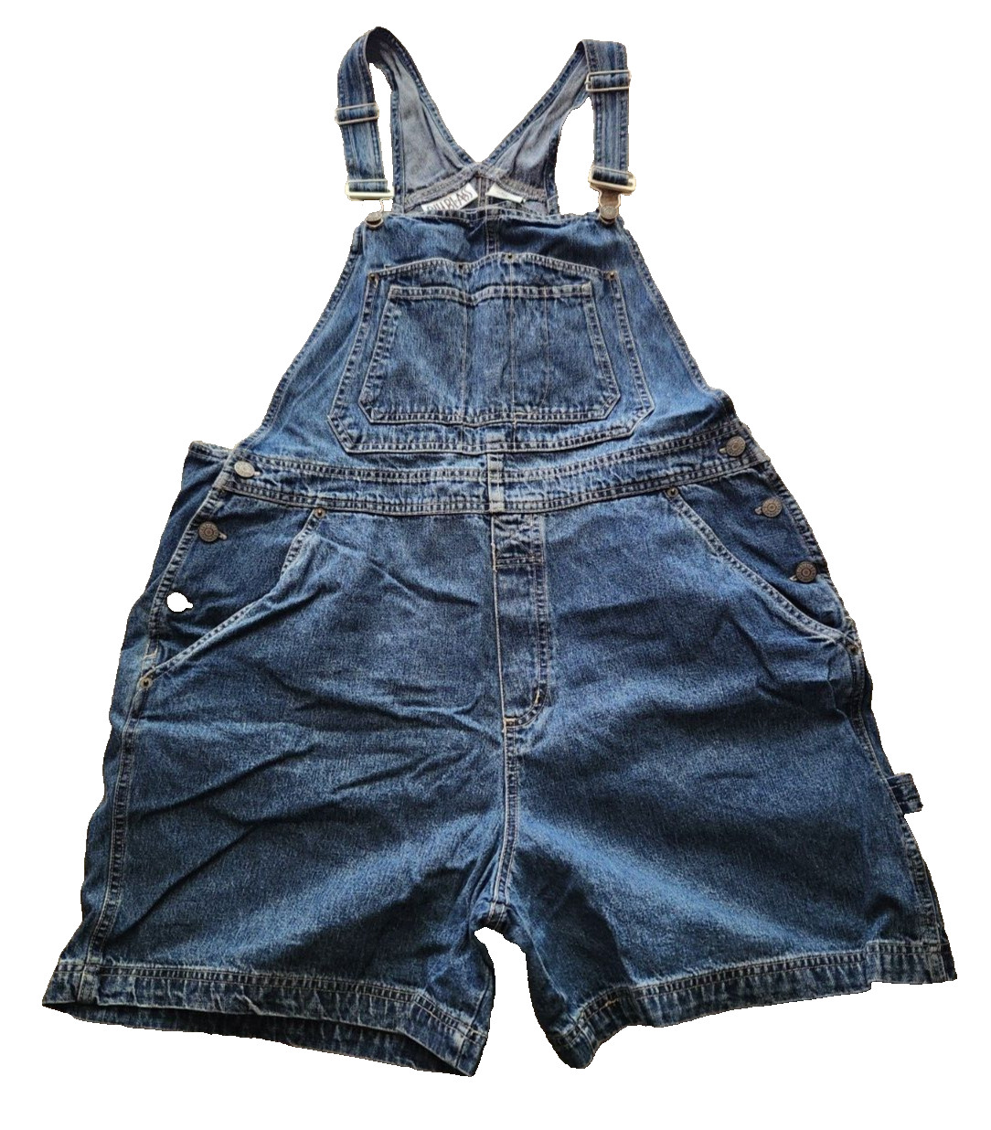 Vintage Bill Blass Women's Bib Overalls Shorts Vintage Jeans Denim