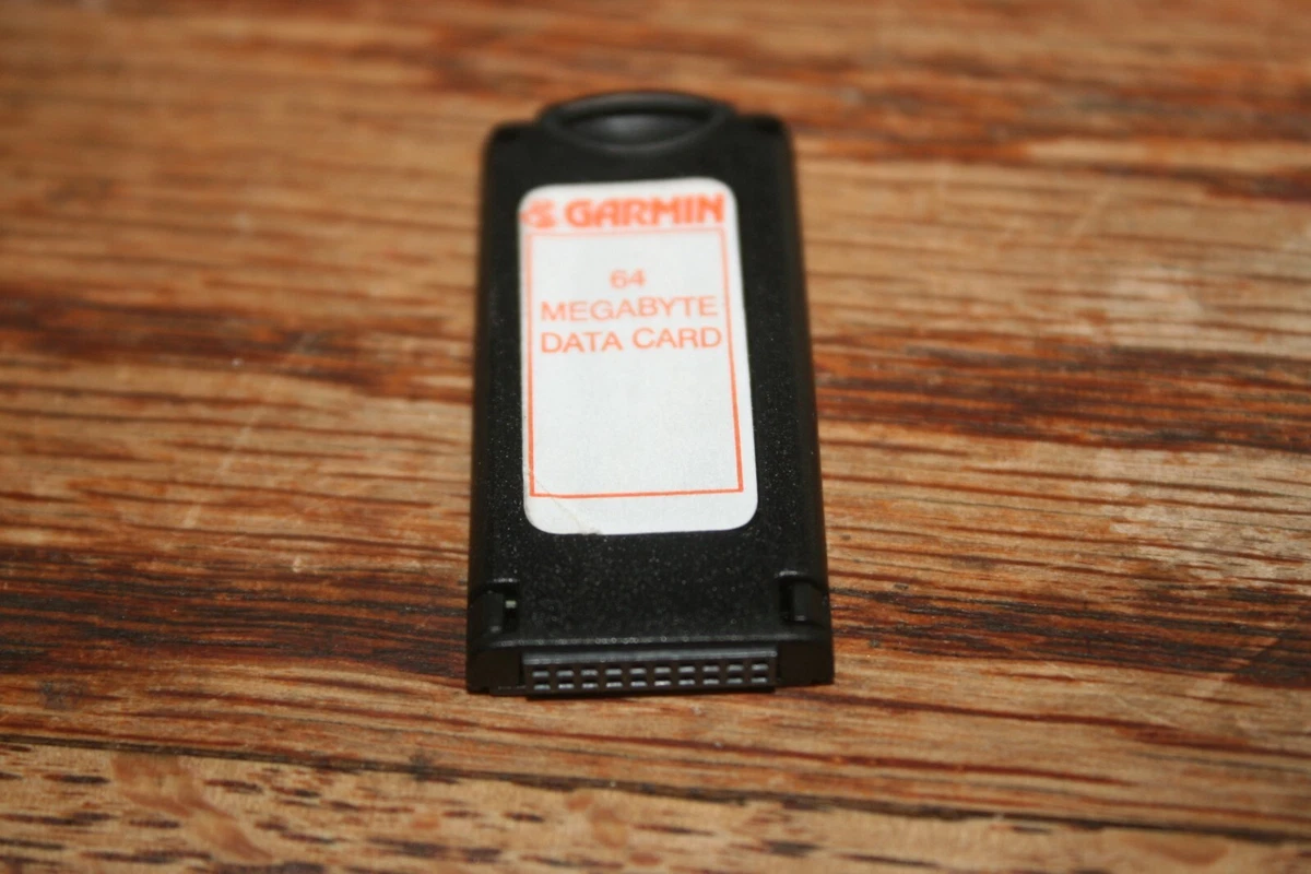 Carte Mémoire Garmin 256 MB Pour Données De Navigation Et Cartes MapSource