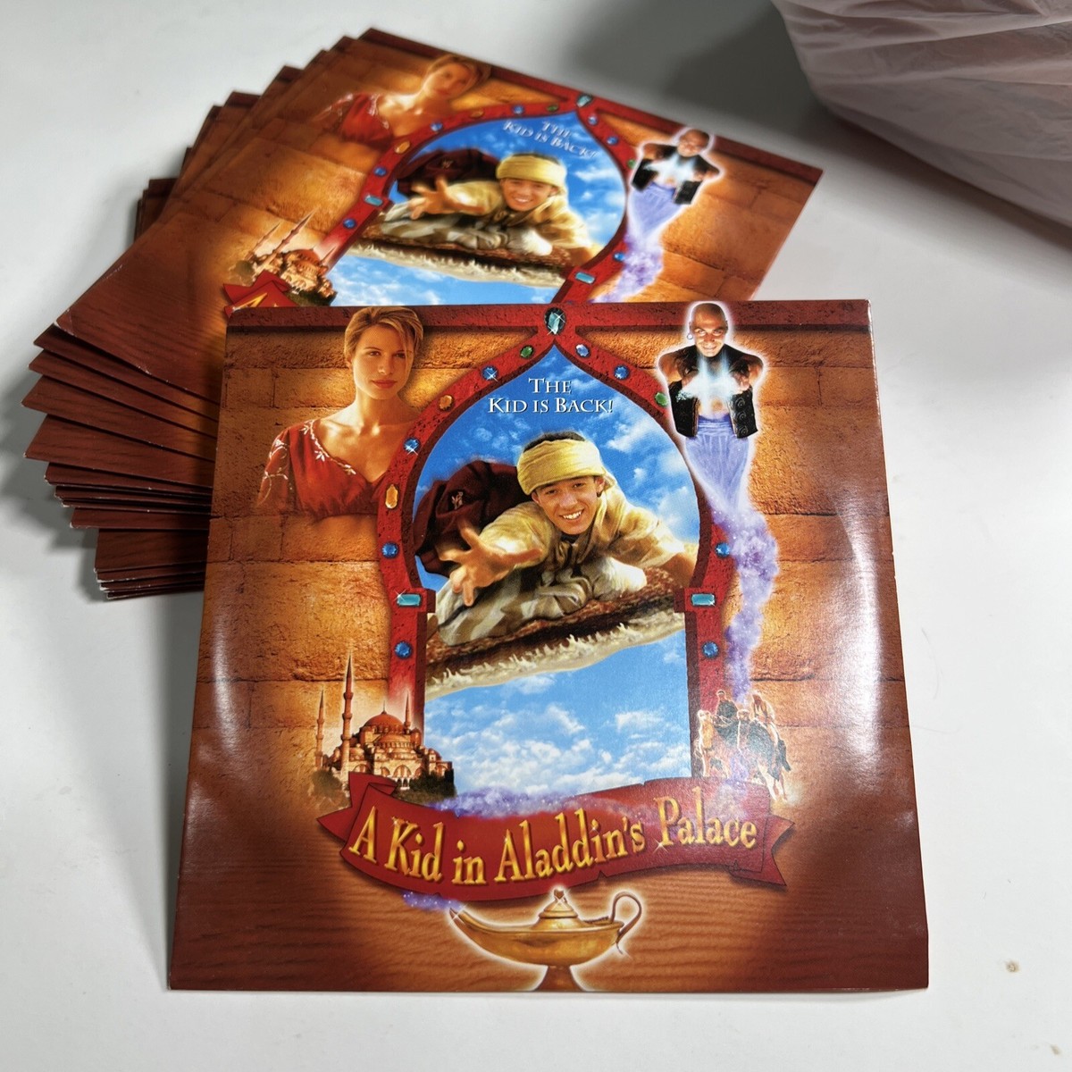 A Kid in Aladdins Palace (DVD, 1998) RARE Promo Sleeve 31398680536