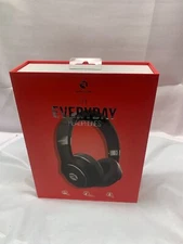 Raycon Everyday Wireless Bluetooth Over Ear Headphones Noise Cancel-BLACK*New