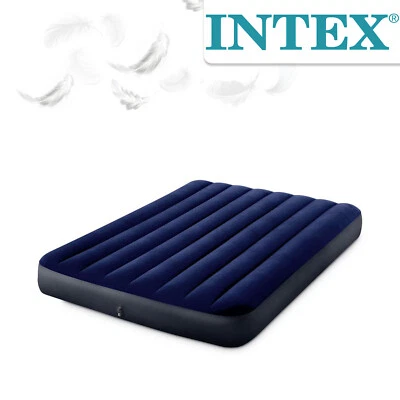 INTEX Luftbett 191x137x25cm Gästebett Luftmatratze Campingbett Feldbett 64758 - Bild 1 von 4