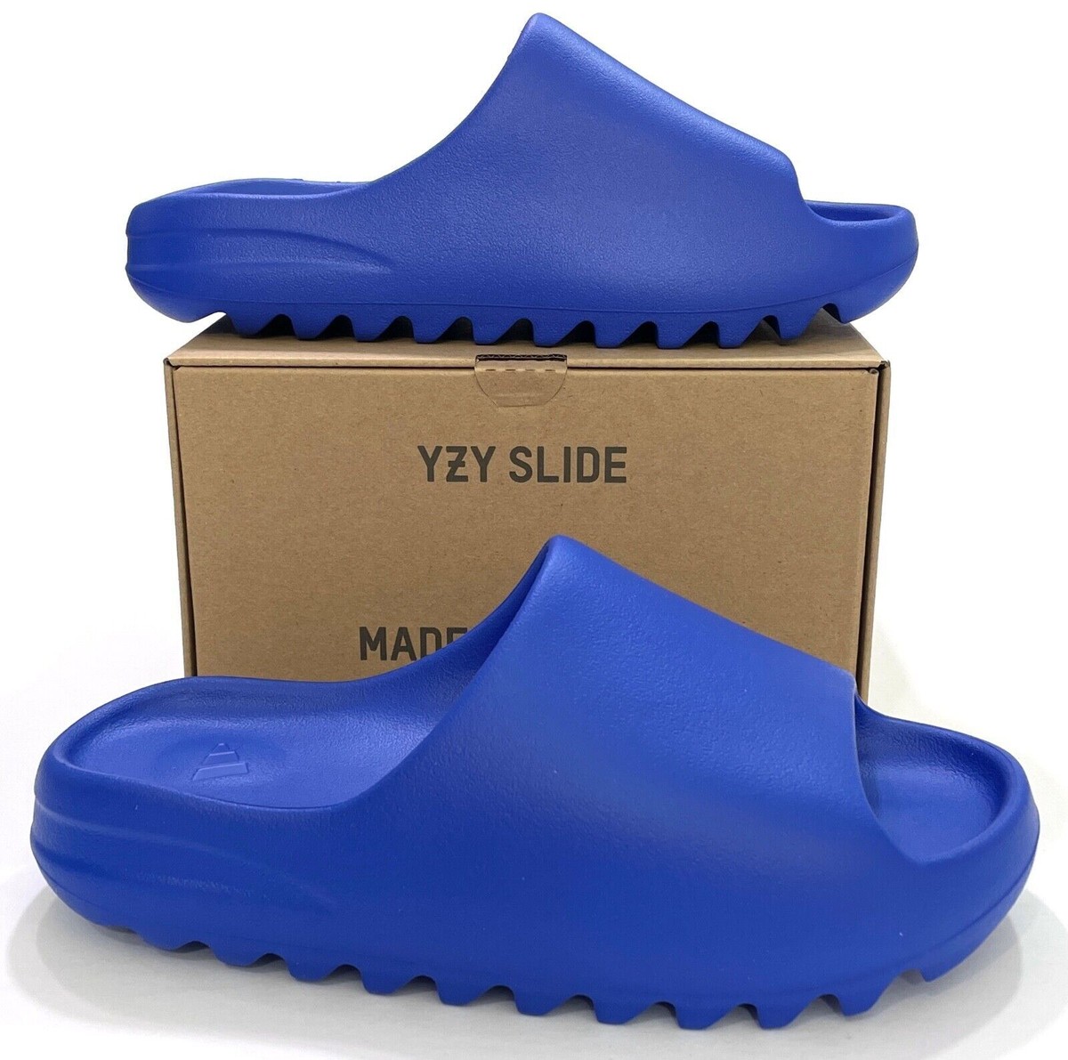 ADIDAS YEEZY SLIDES “AZURE” SIZE 8M Shop | Mens adidas Yeezy Slide  main image 2