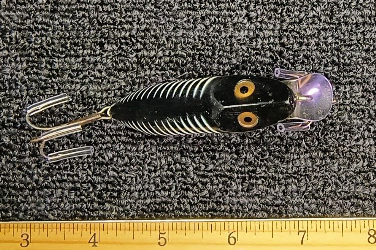 Leurre flottant vintage Heddon River Runt Spook - Modèle de perche - années 1960 - de DustyMillerAntiques - France