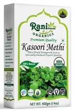Rani Organic Fenugreek Leaves Dried Kasoori Methi 14oz 400g