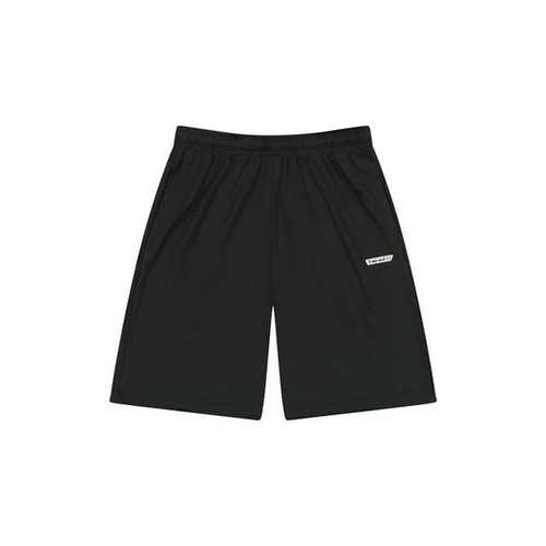 Hind Activewear Athletic Short Boy L Blue/Black Elastic Waist Polyester - 2 Pack - Picture 2 of 3