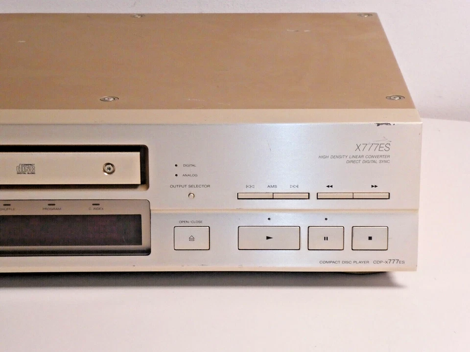 Sony CDP-X777ES High-End CD-Player, voll funktionsfähig, 2 Jahre Garantie - Bild 3 von 4