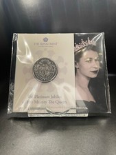 2022 Brilliant Uncirculated Platinum Jubilee UK £5 Five Pounds Royal Mint