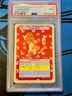 PSA 9 Pokemon Japanese Charmander Green Back 1997 Topsun #P161