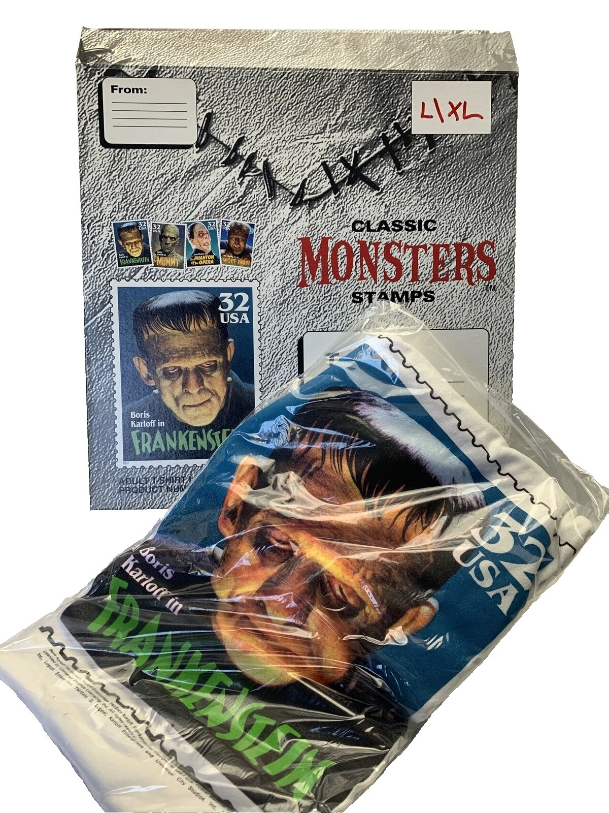 Мужские футболки Monster White