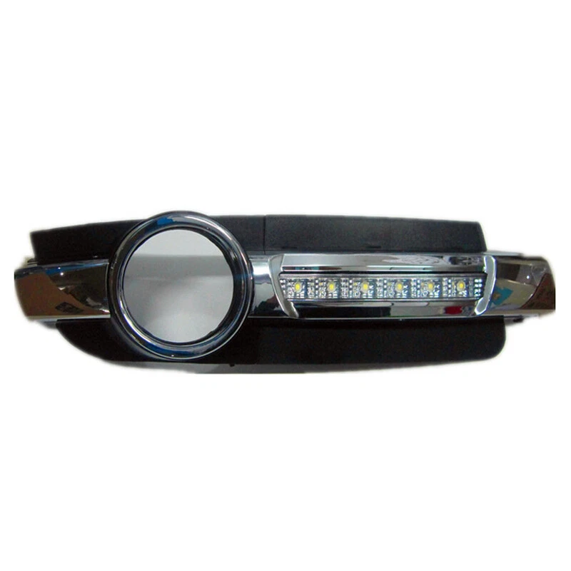 Luces de circulación diurna LED DRL para Audi A6 C6 2005-2008 luz antiniebla parachoques de conducción Foto 4 de 4